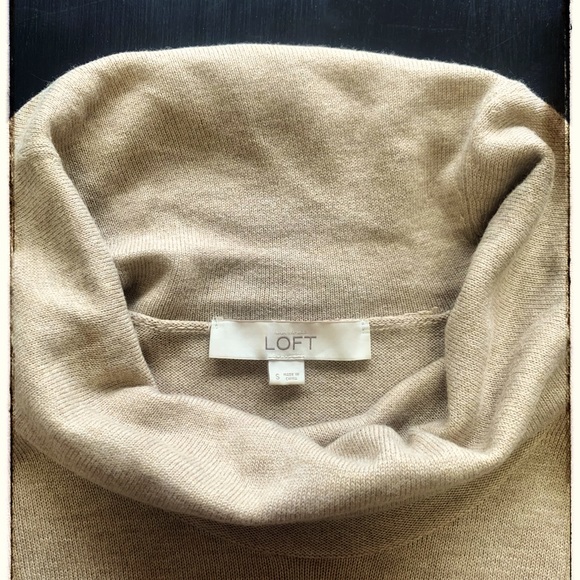 LOFT Women’s Cowl Neck Sweater - Picture 4 of 6